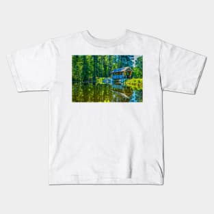 Wason Pond Bridge Kids T-Shirt